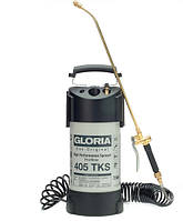 GLORIA Обприскувач ручний 5л Profi 405TKS маслостійкий, спірал.шланг-5м, з підєднанням до компрес., тиск-6бар,