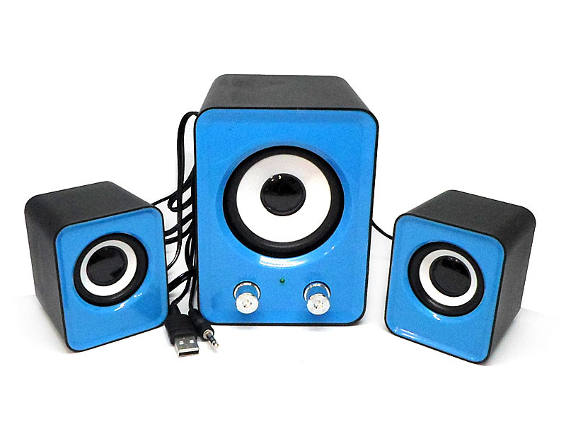 Комп'ютерні акустичні стовпчики для комп'ютера 2.1 FT-202, фото 1