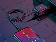 Зарядний пристрій 220В USBx1 з кабелем USB - micro USB Hoco N2 Vigour, фото 11
