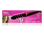 Плойка для волосся спіральна Kemei ZFQ-KM-1215, фото 3