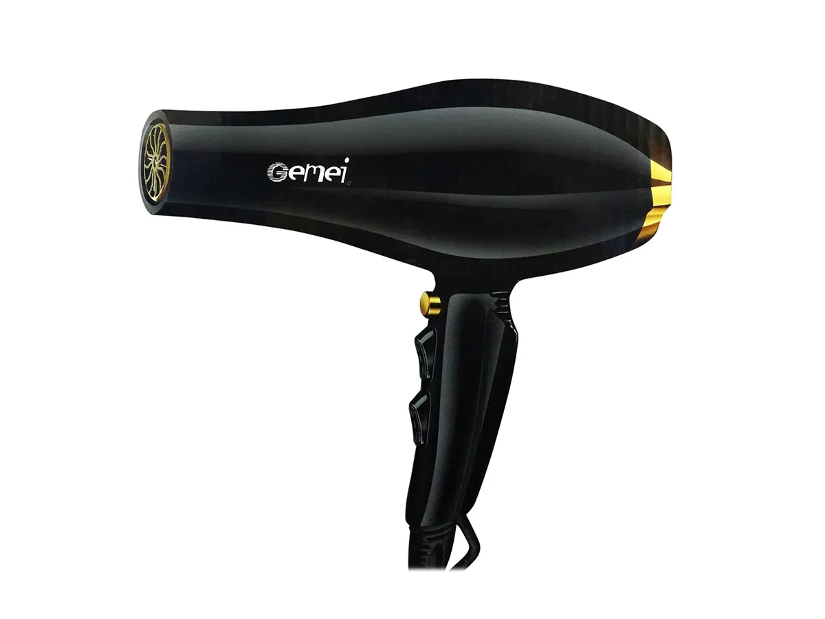 Професійний фен для волосся дві швидкості та три температурні режими Gemei GM-1765, фото 1