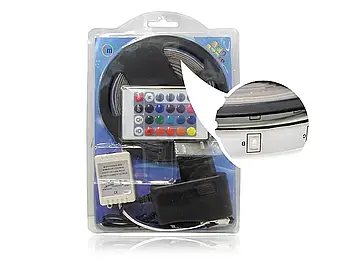 Світлодіодна стрічка 3528 12В 5м (мікс) 12V-3528-M