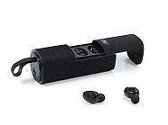 Портативна міні-колонка Bluetooth з навушниками Double TG807, фото 4