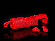 Портативна міні-колонка Bluetooth з навушниками Double TG807, фото 8