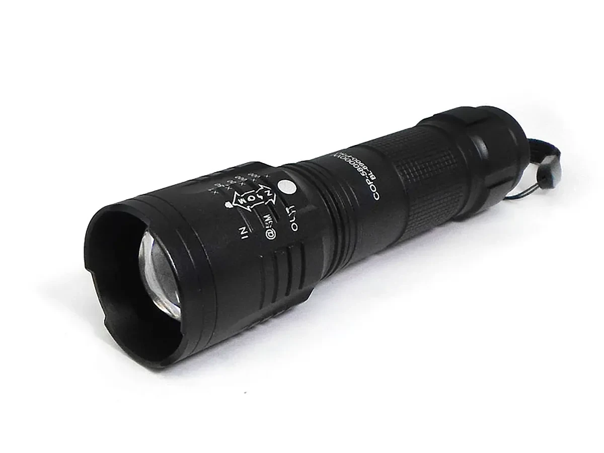 Ручний акумуляторний ліхтарик USB Bailong 1х18650 BL-8900-P50, фото 1