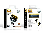Вакуумні Bluetooth навушники з кейсом Double Bluetooth Shock Bass TWS-Z7, фото 2