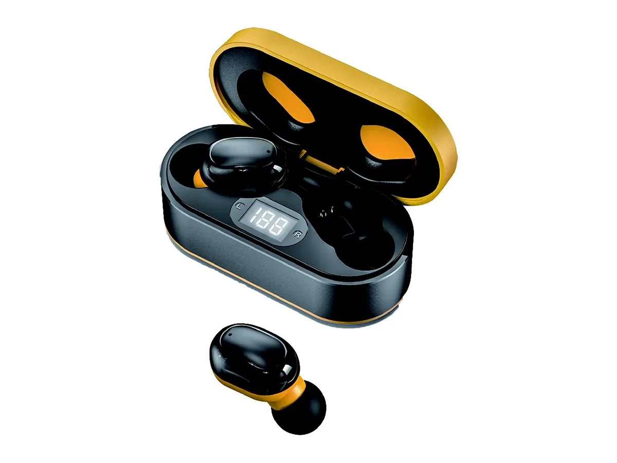 Вакуумні Bluetooth навушники з кейсом Double Bluetooth Shock Bass TWS-Z7, фото 1