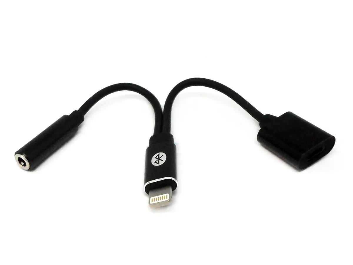Перехідник розгалужувач Lightning для навушників та зарядки MY026