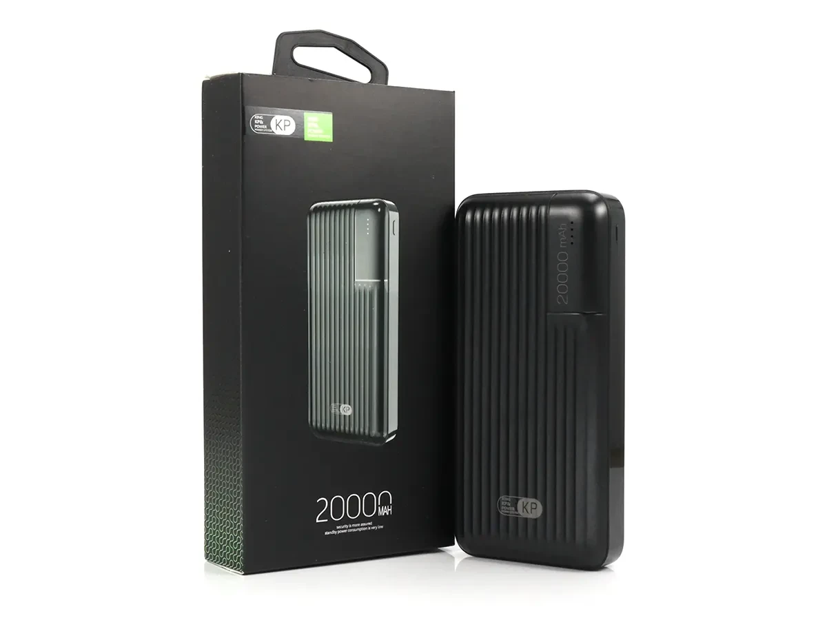 Зовнішній акумулятор (power bank) 20000мАг KP KP-24