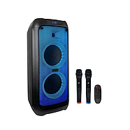 Акустична переносна колонка ZXX-5512 60Вт 8" 71х33х32см USB/SD/FM/BT/2MIC/ДК, фото 4