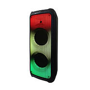 Акустична переносна колонка ZXX-5512 60Вт 8" 71х33х32см USB/SD/FM/BT/2MIC/ДК, фото 6