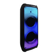Акустична переносна колонка ZXX-5512 60Вт 8" 71х33х32см USB/SD/FM/BT/2MIC/ДК, фото 8