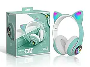 Бездротові навушники LED з котячими вушками Bluetooth STN-28, фото 4