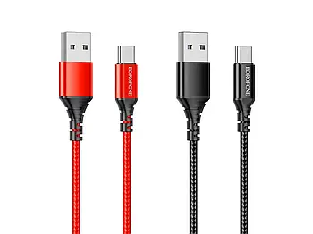 Кабель для заряджання USB - Type-C Borofone BX54 Ultra Bright