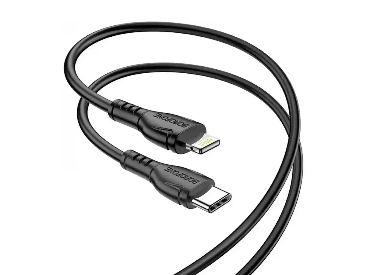 Кабель для заряджання Type-C - Lightning Borofone BX51 Triumph