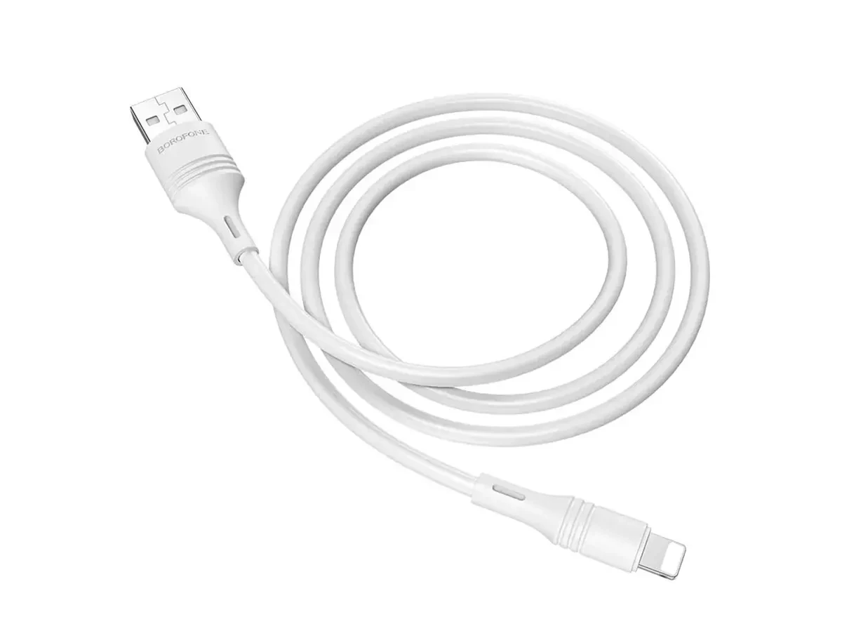 Кабель для заряджання USB - Lightning Borofone BX43 CoolJoy