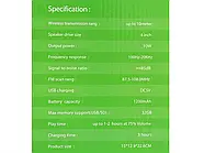 Колонка музична портативна Bluetooth Wsieir WS-1109, фото 3