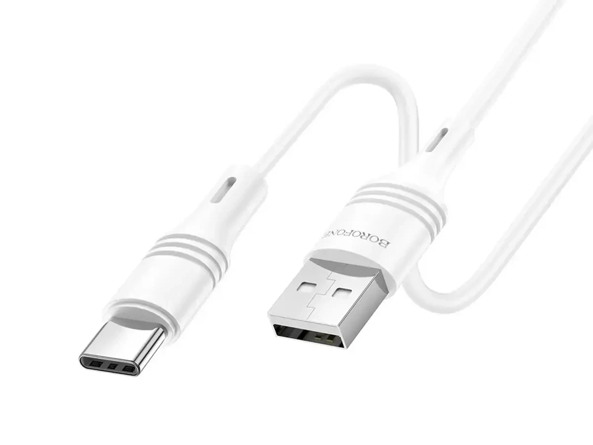 Кабель для заряджання та передачі даних для USB-Type-C Borofone BX43 CoolJoy