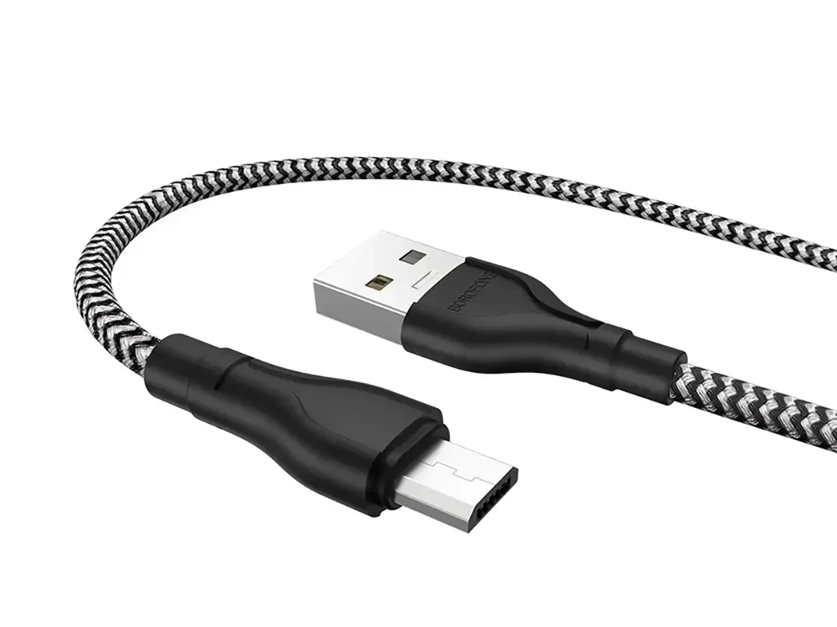 Зарядний кабель для телефону USB - micro USB Borofone BX39 Beneficial