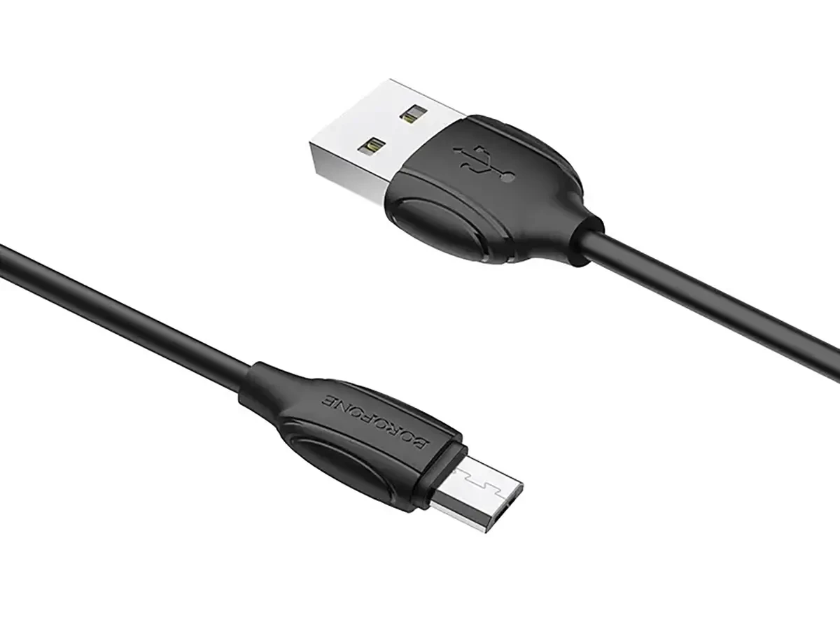 Кабель для заряджання USB - micro USB Borofone BX19 Benefit