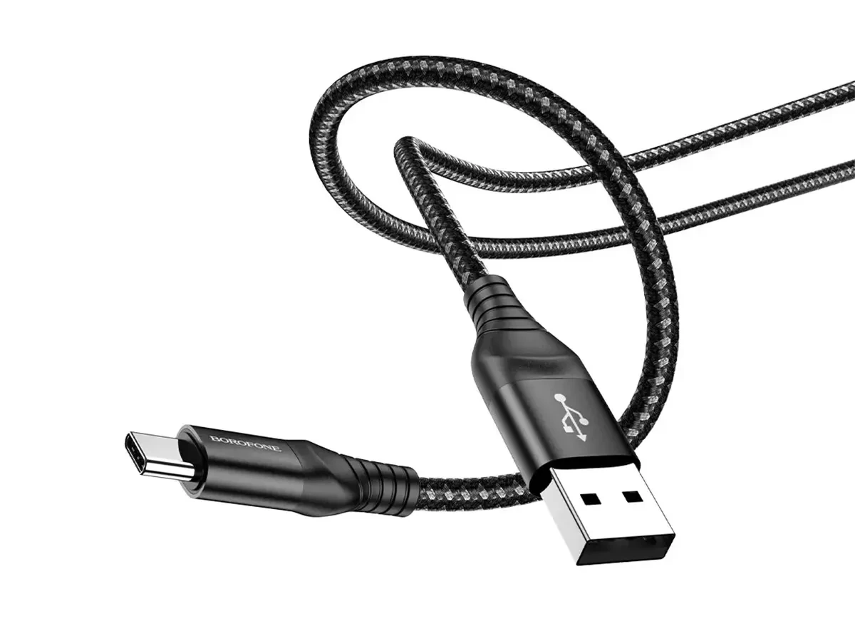 Кабель USB для заряджання - Type-C Borofone BX56 Delightfule