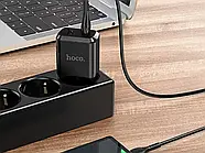 Зарядний пристрій 220В USBx2 з кабелем USB - Type-C Hoco N7 Speedy, фото 9