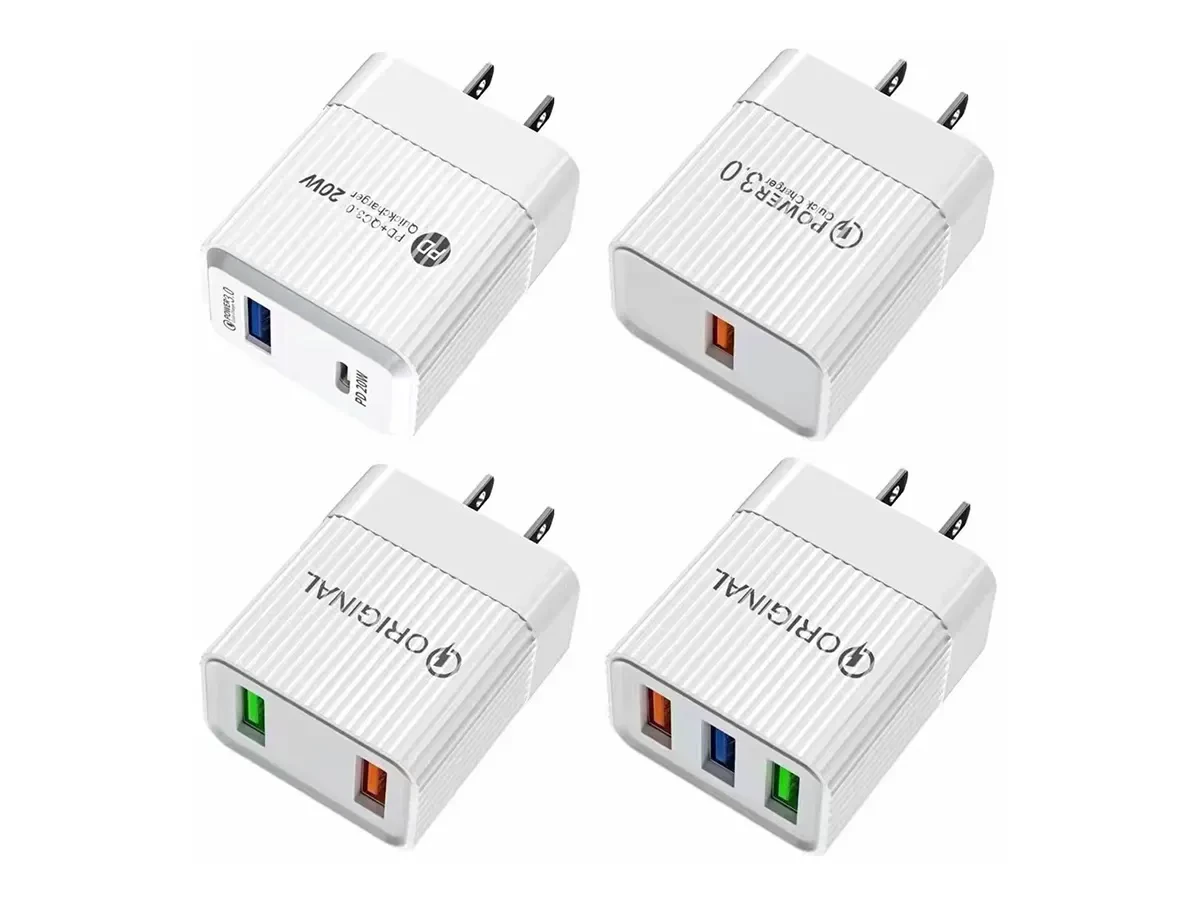 Зарядний пристрій 220В 3,5А QC3.0 USBx3 16-222
