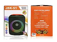 Колонка музична портативна Bluetooth JBK-S1, фото 2