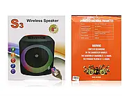 Колонка музична портативна Bluetooth S3 8шт 8512, фото 2