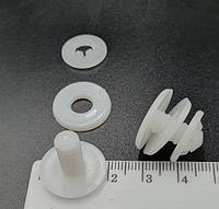 Пластиковый шарнир для игрушек, сустав диаметр 20 мм