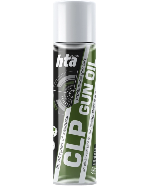 Купити Мастило мінеральне для зброї HTA CLP 3 в 1 Gun Oil 250мл, ціна