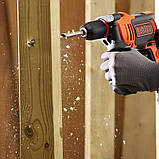 Дриль мережевий ударний BLACK+DECKER BEH710K, фото 5