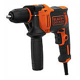 Дриль мережевий ударний BLACK+DECKER BEH710K, фото 3