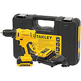 Дриль-шурупокрут акумуляторний STANLEY SCD121S2K, фото 4