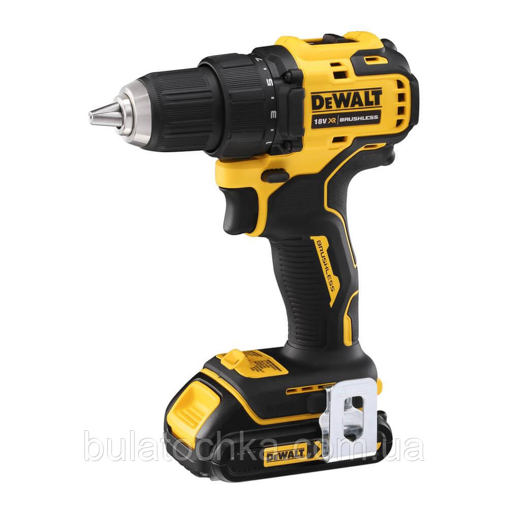 Дриль-шурупокрут акумуляторний безщітковий DeWALT DCD708S2T, фото 1