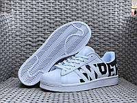 Мужские демисезонные кеды Adidas Superstar прошитые белые 43 44 45 размер,адидас суперстар