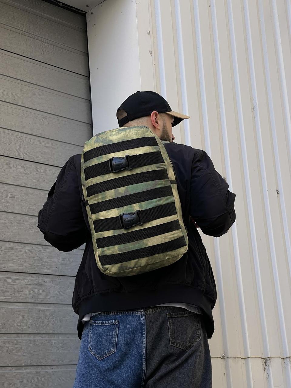 Чоловічий рюкзак Fazan V2 у кольорі камуфляж toxic| Чоловічий  камуфляжний рюкзак