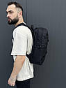 Чоловічий рюкзак Fazan V2 у чорному кольорі | Чорний чоловічий рюкзак, фото 8