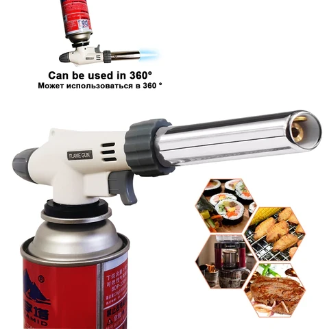 Газовий пальник з п’єзопідпалювачем Master Torch ґ, фото 1