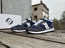 Чоловічі кросівки Saucony Jazz Original 2044-667s Gray Navy сірі з синім  Оригінал, фото 3
