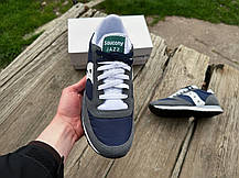 Чоловічі кросівки Saucony Jazz Original 2044-667s Gray Navy сірі з синім  Оригінал, фото 5