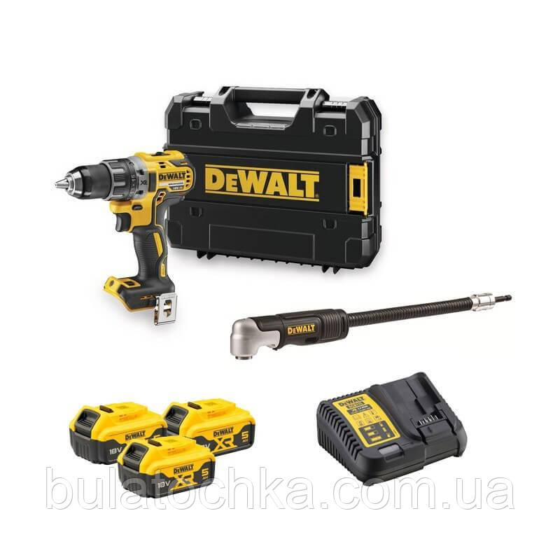 Дриль-шурупокрут акумуляторний безщітковий DeWALT DCD791P3A