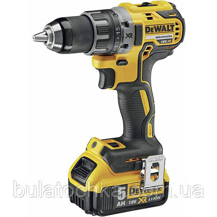 Дриль-шурупокрут акумуляторний безщітковий DeWALT DCD791P3A, фото 2