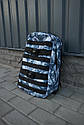 Чоловічий рюкзак Fazan V2 у сірому кольорі | Сірий чоловічий рюкзак, фото 7
