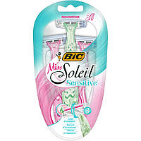 БРИТВА BIC MISS SOLEIL SENSITIVE 3 ШТ.