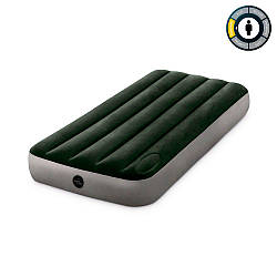 Надувний матрац 76х191х25см, вбуд. ножний насос, до 136 кг