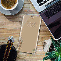 Smart чехол-книжка Mirror для Xiaomi Redmi 10 / Gold