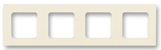 Рамка 4 посту ABB Levit Слонова кістка (3901H-A05040 17)