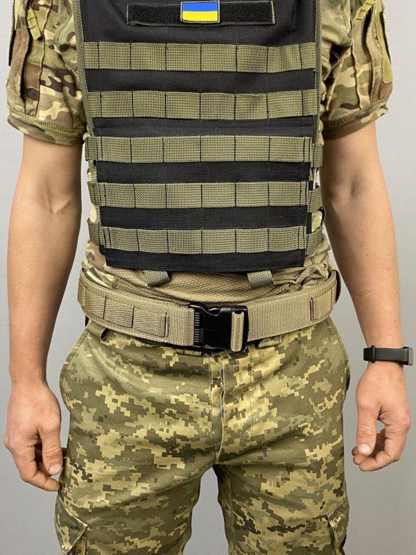 Поясний Ремінь-розгрузка (олива) ON-118, фото 1