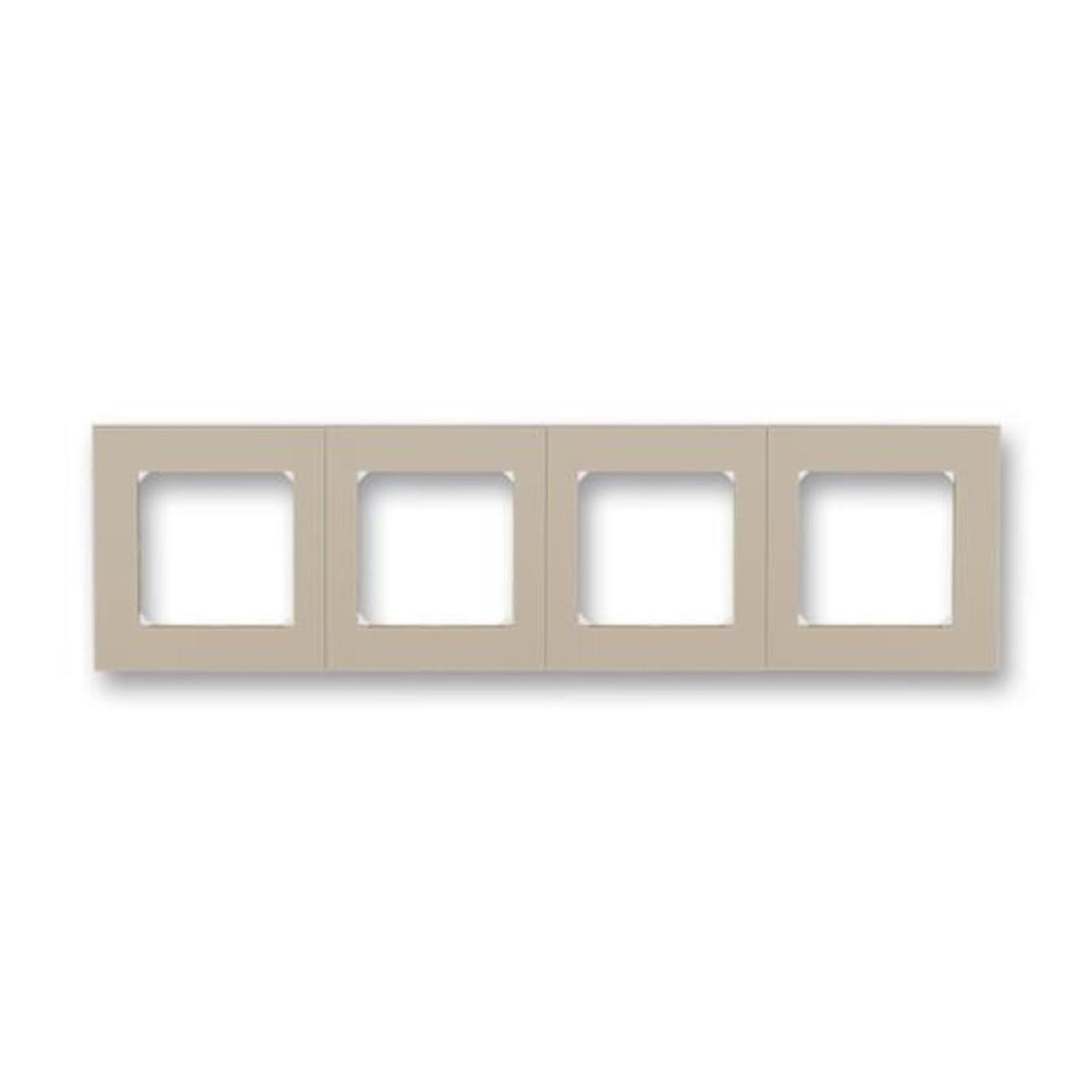 Рамка 4 посту ABB Levit Макіато (3901H-A05040 18)